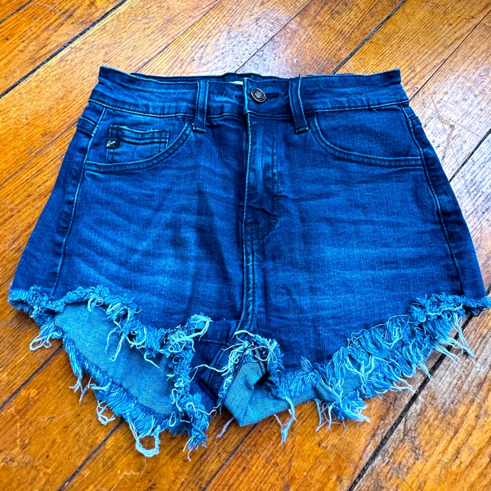 Deep blue Jean shorts